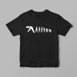 Aphex Twin Evolution Gildan Tee Black Shirt